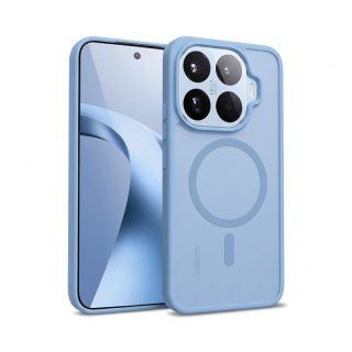 Crong Hybrid Matte Magnetic - Etui MagSafe Xiaomi 17T (niebieski)