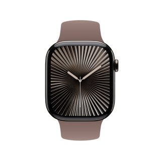 Crong Liquid - Pasek do Apple Watch 44/45/46/49 mm (brązowy)