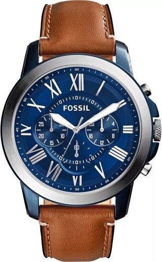 Zegarek Męski FOSSIL Grant Leather FS5151 + BOX