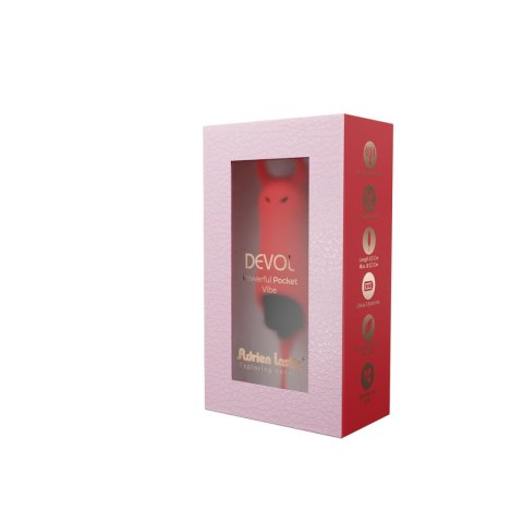 Stymulator-Wibrator - Lastic pocket vibe Devil
