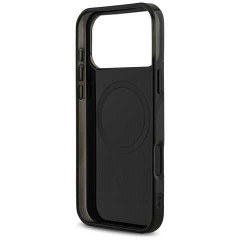 AMG IML Double Layer Rhombs MagSafe - Etui iPhone 18 Pro Max / 17 Pro Max (czarny / czerwony)
