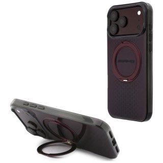 AMG IML Double Layer Urban Line with Ring Stand MagSafe - Etui iPhone 18 Pro Max / 17 Pro Max (burgundowy)