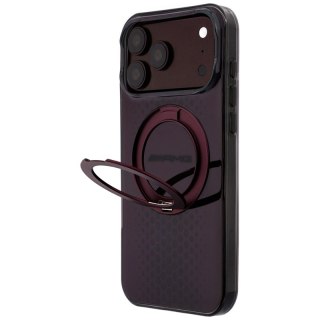 AMG IML Double Layer Urban Line with Ring Stand MagSafe - Etui iPhone 18 Pro Max / 17 Pro Max (burgundowy)