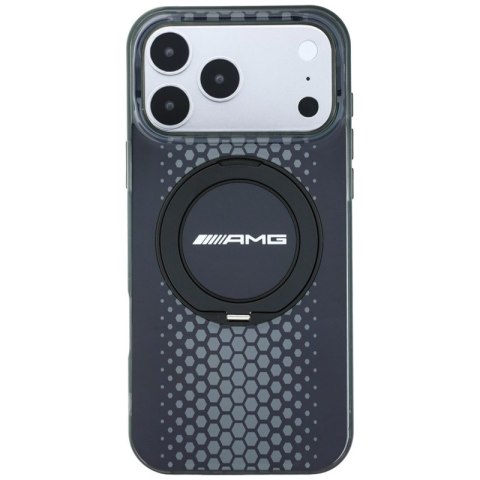 AMG IML Double Layer Urban Line with Ring Stand MagSafe - Etui iPhone 18 Pro Max / 17 Pro Max (czarny)
