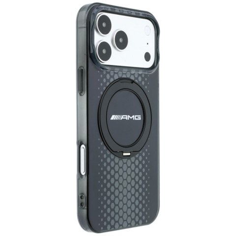 AMG IML Double Layer Urban Line with Ring Stand MagSafe - Etui iPhone 18 Pro Max / 17 Pro Max (czarny)