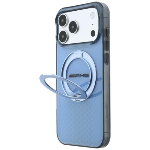 AMG IML Double Layer Urban Line with Ring Stand MagSafe - Etui iPhone 18 Pro Max / 17 Pro Max (niebieski)