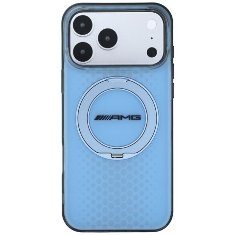 AMG IML Double Layer Urban Line with Ring Stand MagSafe - Etui iPhone 18 Pro Max / 17 Pro Max (niebieski)