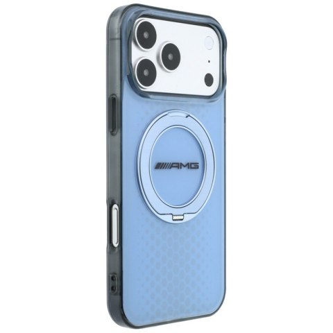 AMG IML Double Layer Urban Line with Ring Stand MagSafe - Etui iPhone 18 Pro Max / 17 Pro Max (niebieski)