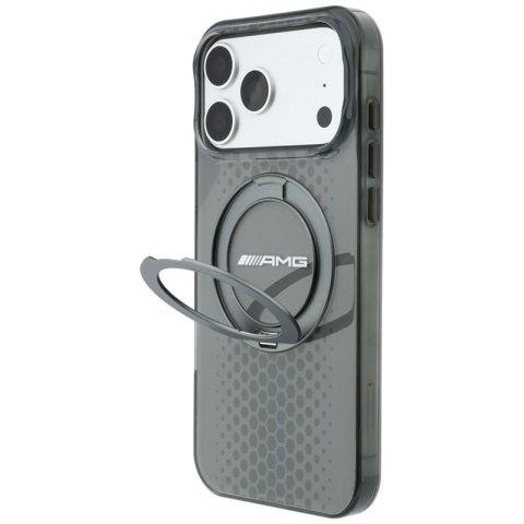 AMG IML Double Layer Urban Line with Ring Stand MagSafe - Etui iPhone 18 Pro Max / 17 Pro Max (szary)