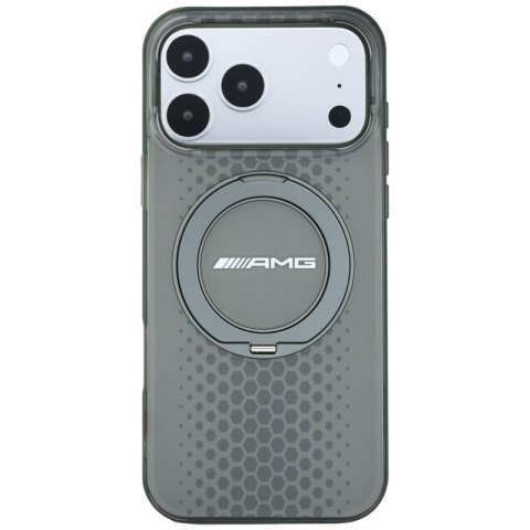 AMG IML Double Layer Urban Line with Ring Stand MagSafe - Etui iPhone 18 Pro Max / 17 Pro Max (szary)