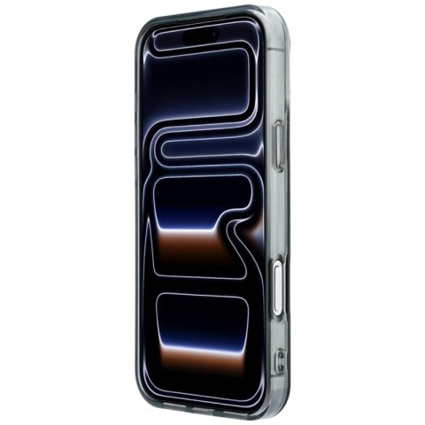 AMG IML Transparent Bicolor Block MagSafe - Etui iPhone 18 Pro Max / 17 Pro Max (czarny / szary)