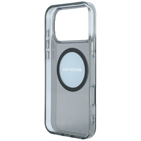AMG IML Transparent Bicolor Block MagSafe - Etui iPhone 18 Pro Max / 17 Pro Max (czarny / szary)