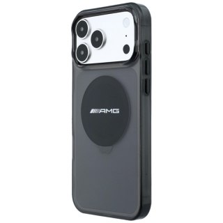 AMG IML Transparent Bicolor Block MagSafe - Etui iPhone 18 Pro Max / 17 Pro Max (czarny)