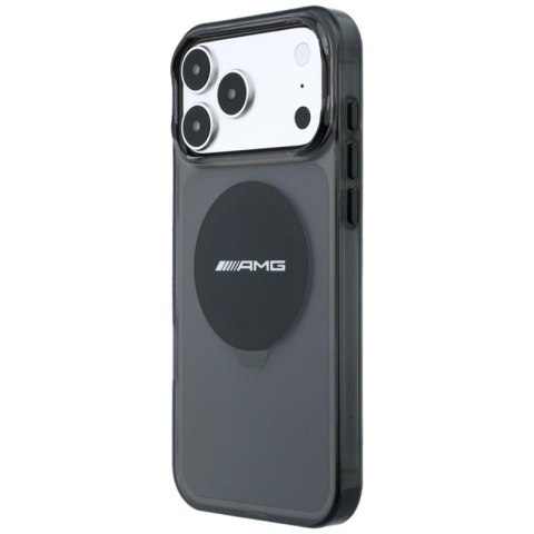 AMG IML Transparent Bicolor Block MagSafe - Etui iPhone 18 Pro Max / 17 Pro Max (czarny)