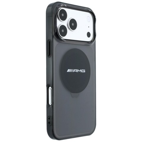 AMG IML Transparent Bicolor Block MagSafe - Etui iPhone 18 Pro Max / 17 Pro Max (czarny)