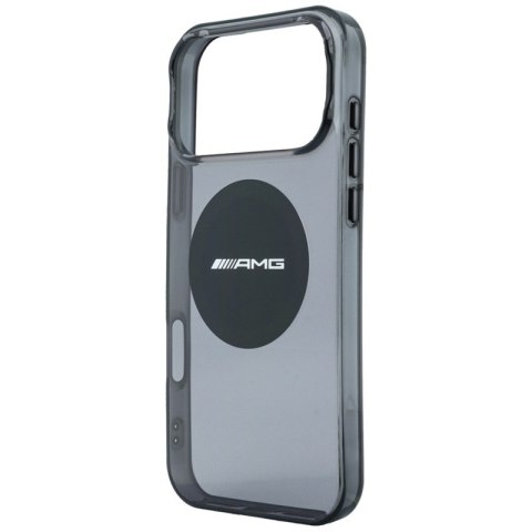 AMG IML Transparent Bicolor Block MagSafe - Etui iPhone 18 Pro Max / 17 Pro Max (czarny)