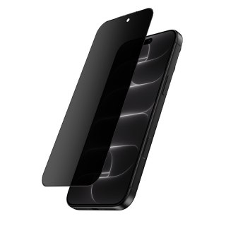 Crong Privacy 3D Armour Glass - Hartowane szkło prywatyzujące iPhone 18 Pro Max