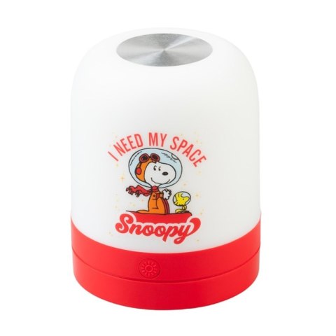 Snoopy - Lampka ambientowa LED dla dzieci bezprzewodowa USB-C z regulacją jasności
