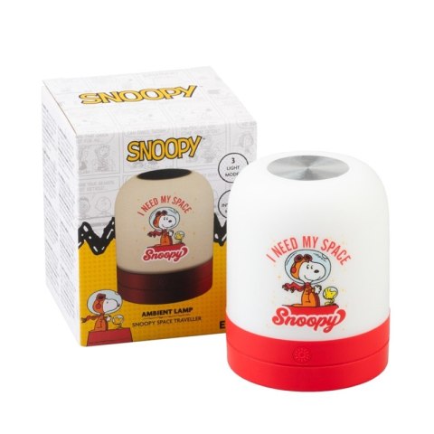 Snoopy - Lampka ambientowa LED dla dzieci bezprzewodowa USB-C z regulacją jasności