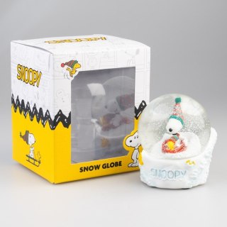 Snoopy - Szklana kula śnieżna w pudełku prezentowym