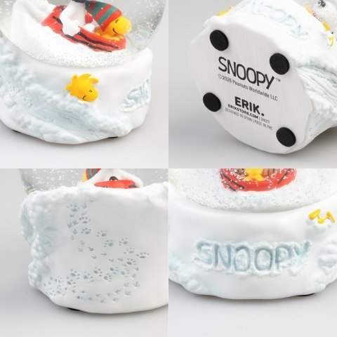 Snoopy - Szklana kula śnieżna w pudełku prezentowym