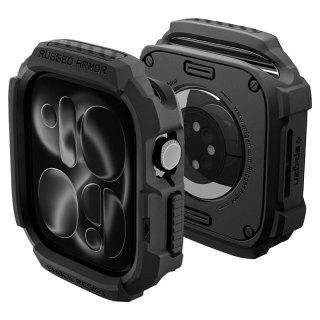 Spigen Rugged Armor - Obudowa do Apple Watch 12 42 mm (Matte Black)