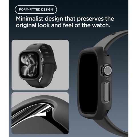 Spigen Thin Fit - Obudowa do Apple Watch 12 46 mm (czarny)