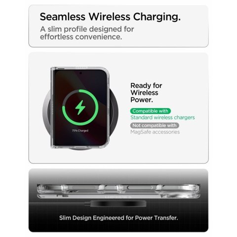 Spigen Ultra Hybrid Pro MagSafe - Etui do iPhone Duo (Crystal Clear)