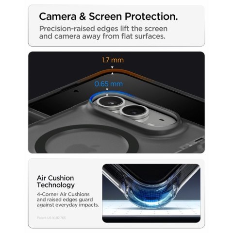 Spigen Ultra Hybrid Pro MagSafe - Etui do iPhone Duo (Frost Black)