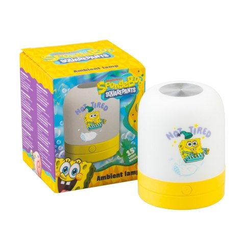 Spongebob - Lampka ambientowa LED dla dzieci bezprzewodowa USB-C z regulacją jasności