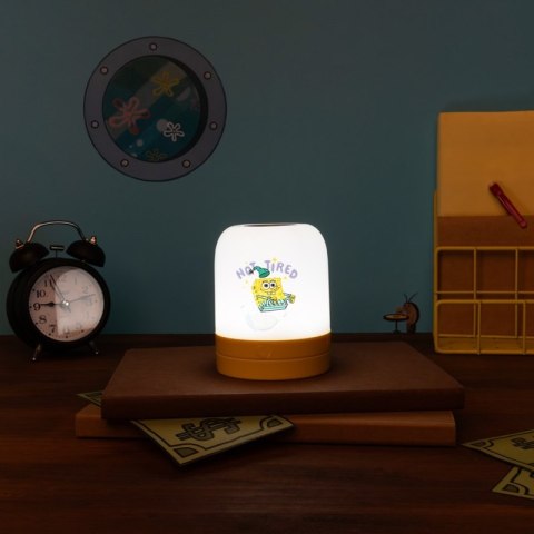 Spongebob - Lampka ambientowa LED dla dzieci bezprzewodowa USB-C z regulacją jasności