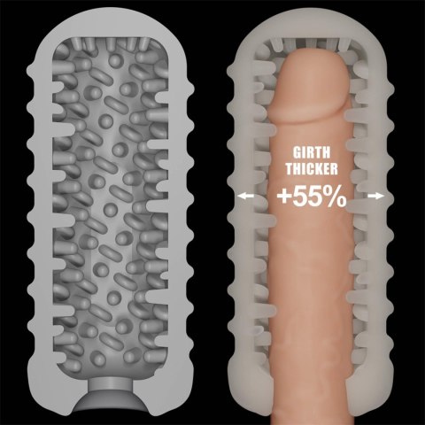 Knights Ring Vibrating Dual Purpose Sleeve-Wavy