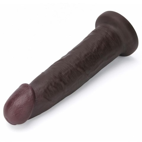 9" Vibrating Sliding Skin Pro II Dual Layer Silicone Dong