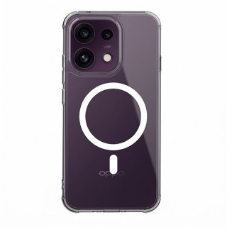 Crong Hybrid Clear Magnetic - Etui MagSafe OPPO Reno16 F 5G (przezroczysty)