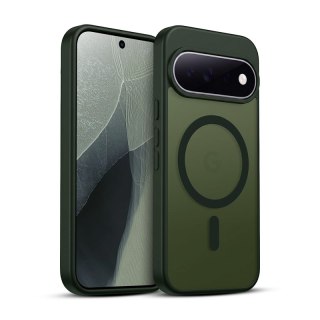 Crong Hybrid Matte Magnetic - Etui MagSafe Google Pixel 11 Pro XL (zielony)