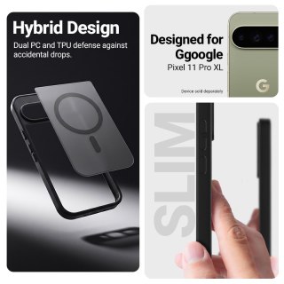 Crong Hybrid Matte Magnetic - Etui MagSafe Google Pixel 11 Pro XL (zielony)
