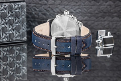 Zegarek Męski ZEPPELIN Mediterranee Chronograph 9670-3 + BOX