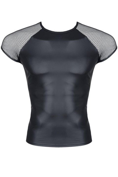 Męski t-shirt z wetlooka z rękawem z elastycznej siatki XXL