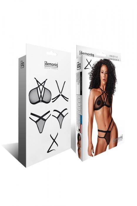 Bielizna-LadyX Aina XL - biustonosz, stringi