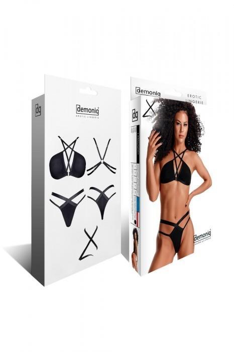 Bielizna-LadyX Casilda XL - biustonosz, stringi