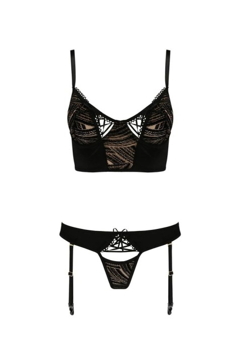 Bielizna-LARA SET black XXL/XXXL - Casmir