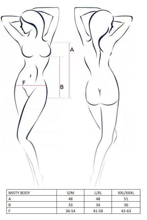 Bielizna-MIRELLA CORSET black L/XL - Casmir