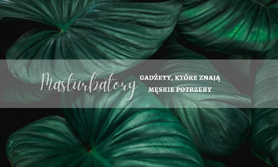 Masturbatory - gadżety, które znają męskie potrzeby